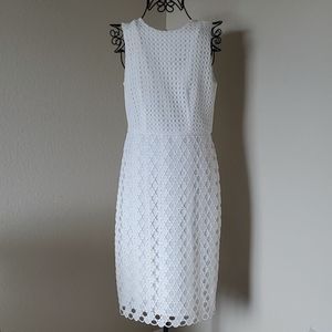 White Ann Taylor Dress